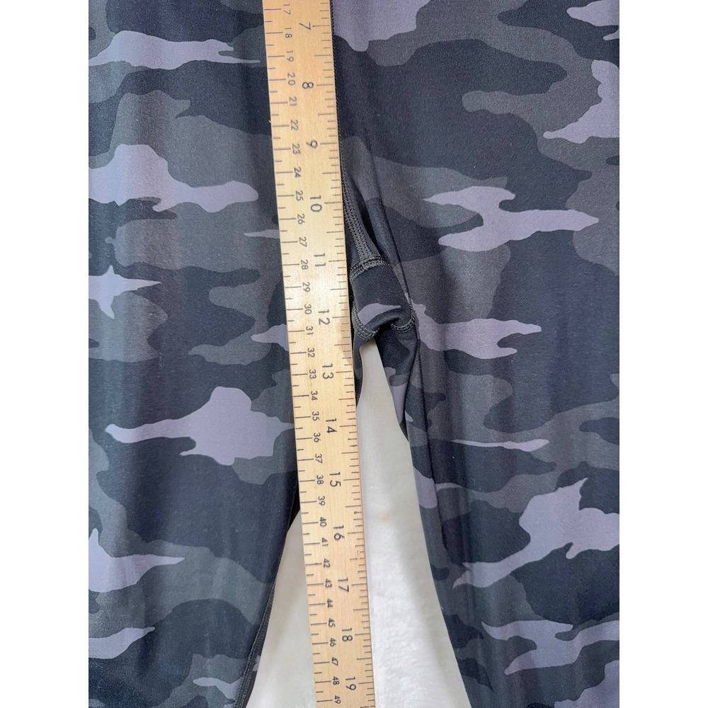 Athleta Ultimate Camo 7/8 Tight Gray Black High Rise Pocket Leggings Womens M - Picture 5 of 12